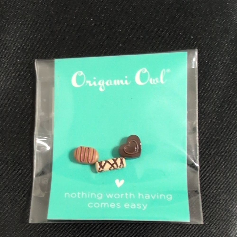Origami Owl Chocolate Charm Set